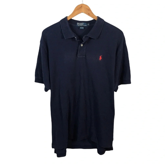 PO515 Mens POLO Ralph Lauren Designer Preppy Polo Shirt XL - Picture 1 of 3